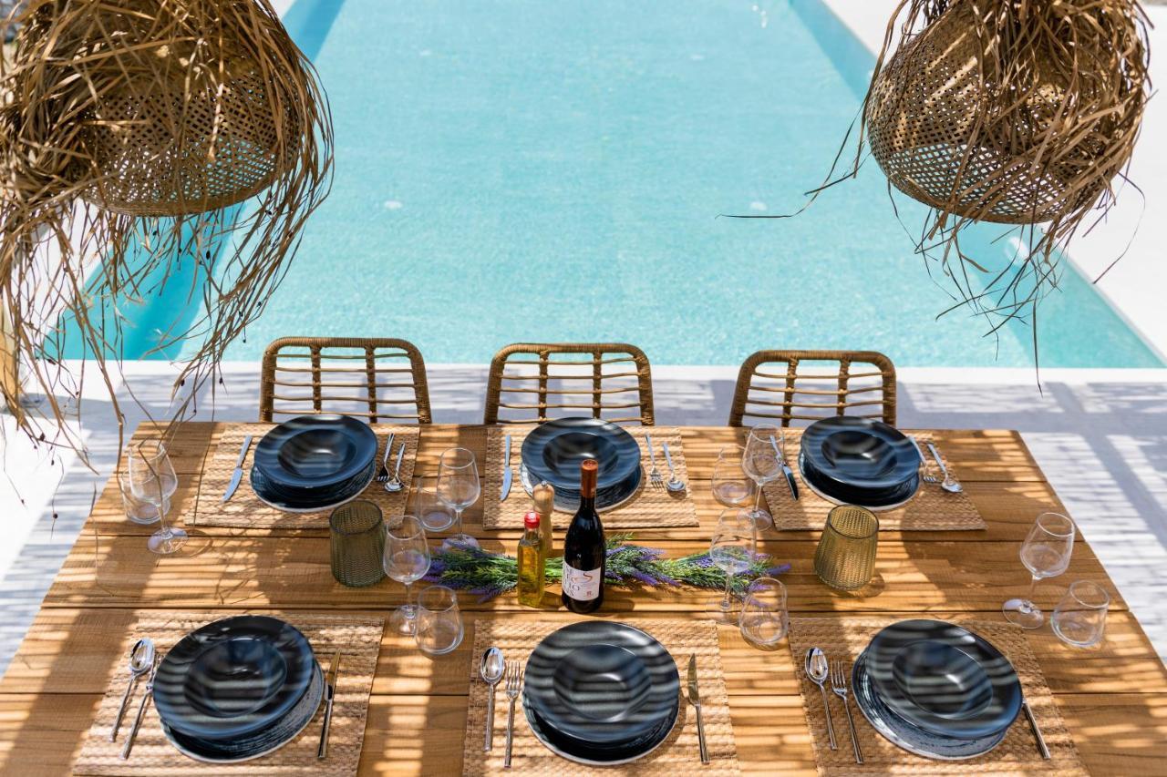 Grand Blue Villas Lachania Bagian luar foto