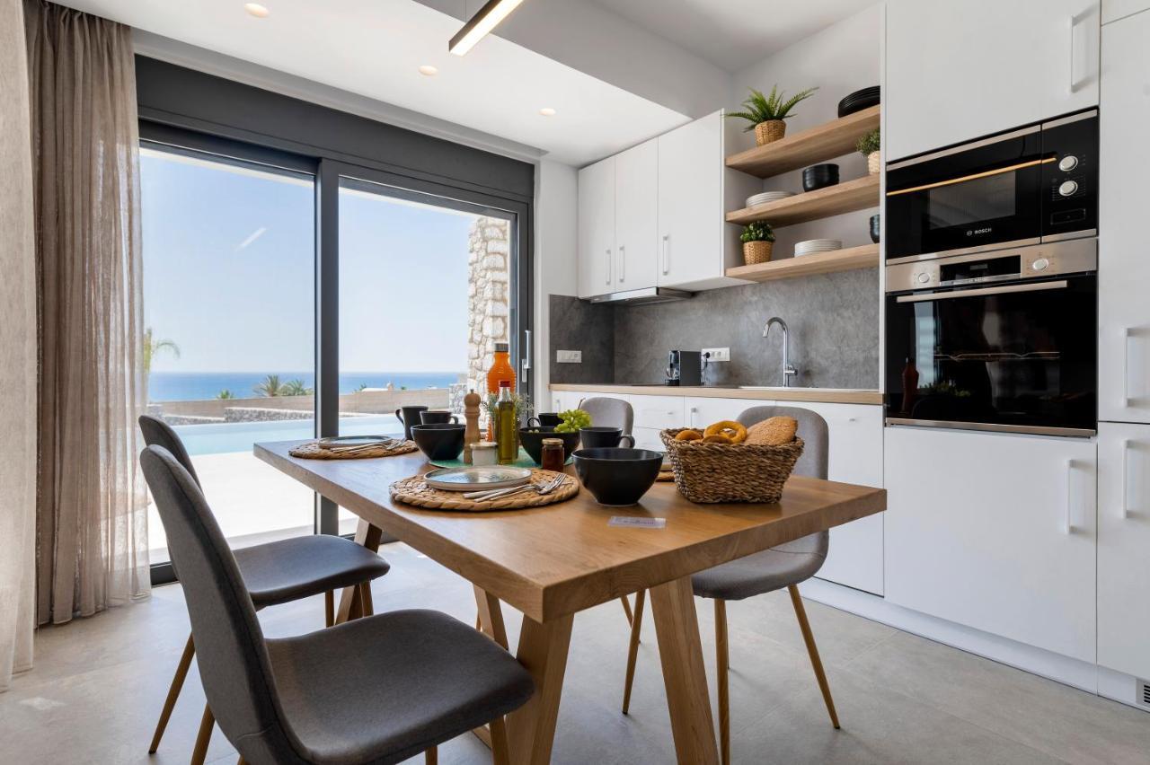 Grand Blue Villas Lachania Bagian luar foto
