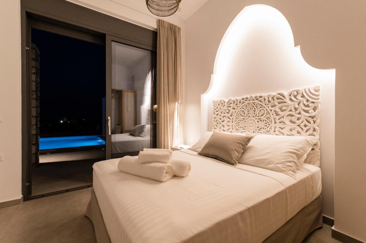 Grand Blue Villas Lachania Bagian luar foto