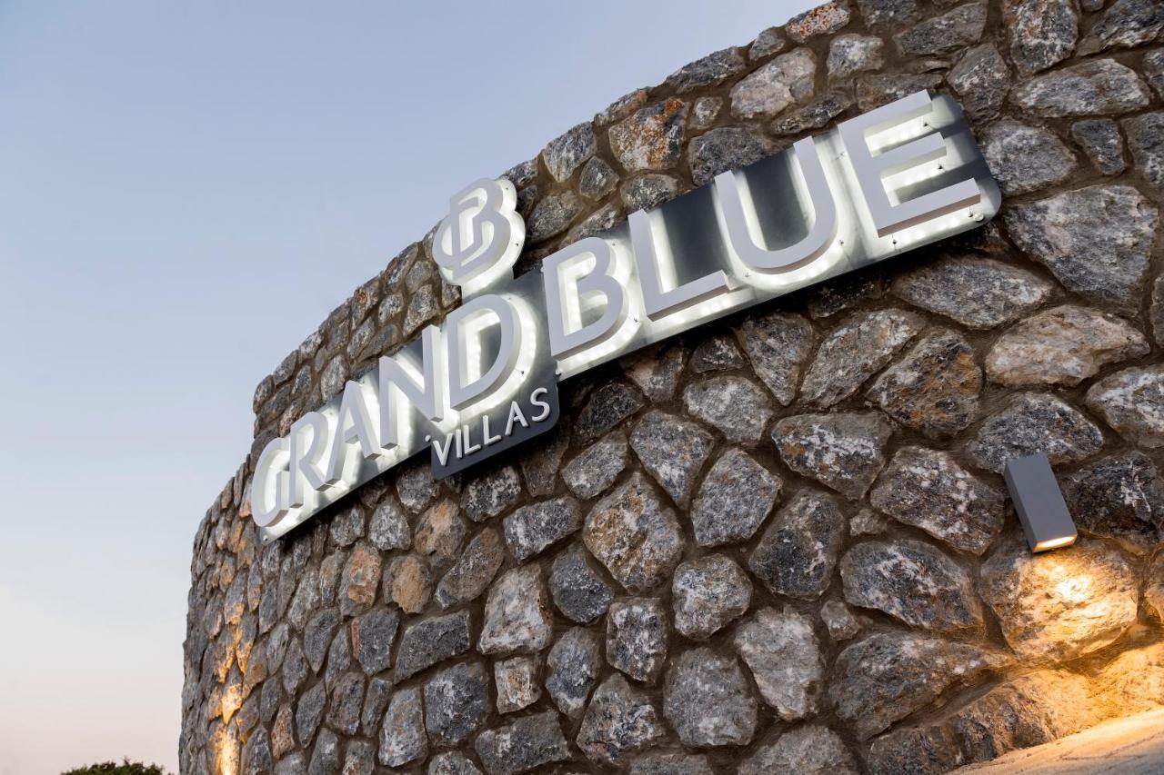 Grand Blue Villas Lachania Bagian luar foto