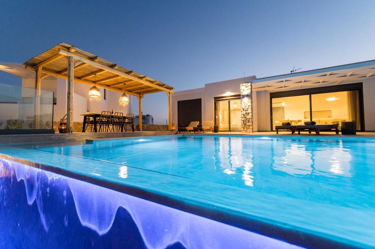 Grand Blue Villas Lachania Bagian luar foto