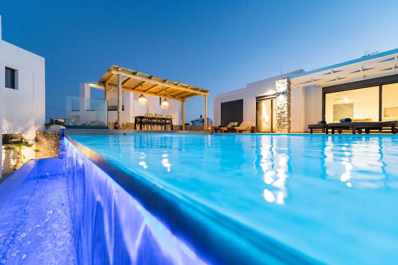 Grand Blue Villas Lachania Bagian luar foto