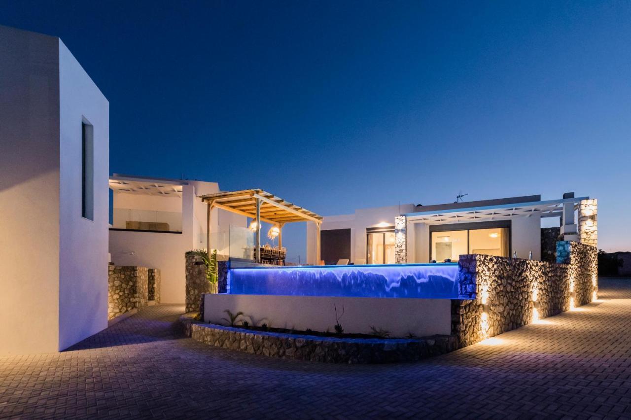 Grand Blue Villas Lachania Bagian luar foto