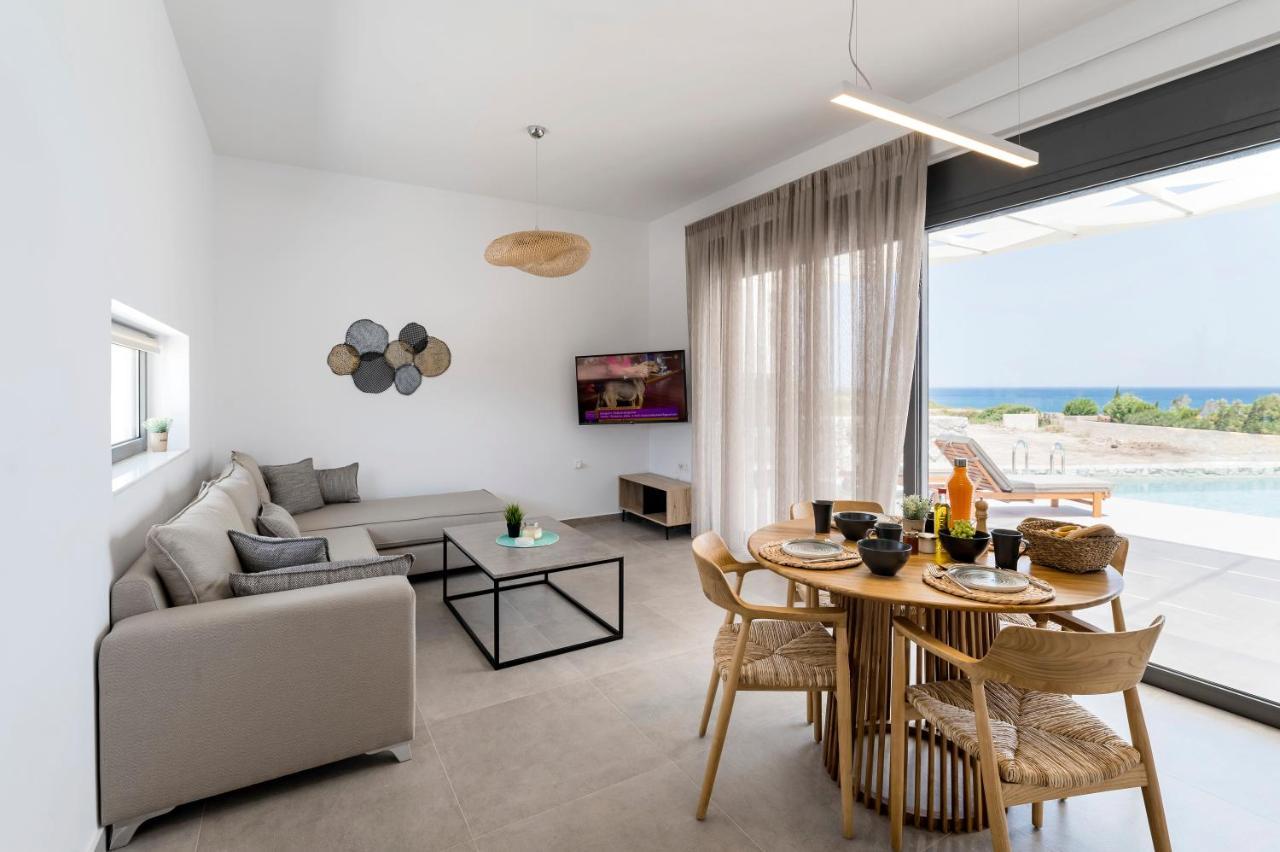 Grand Blue Villas Lachania Bagian luar foto