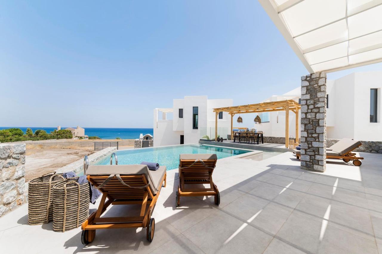 Grand Blue Villas Lachania Bagian luar foto