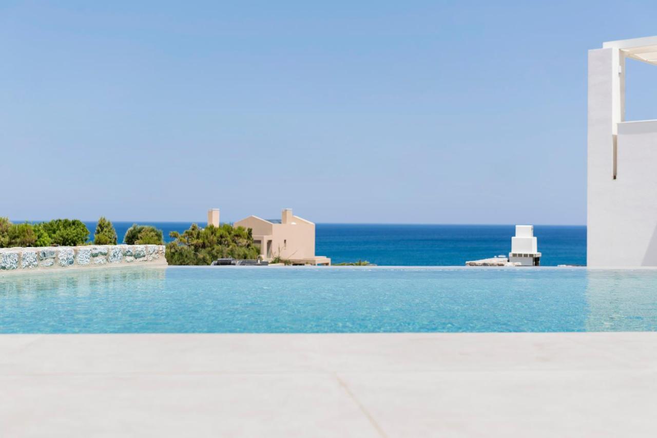 Grand Blue Villas Lachania Bagian luar foto